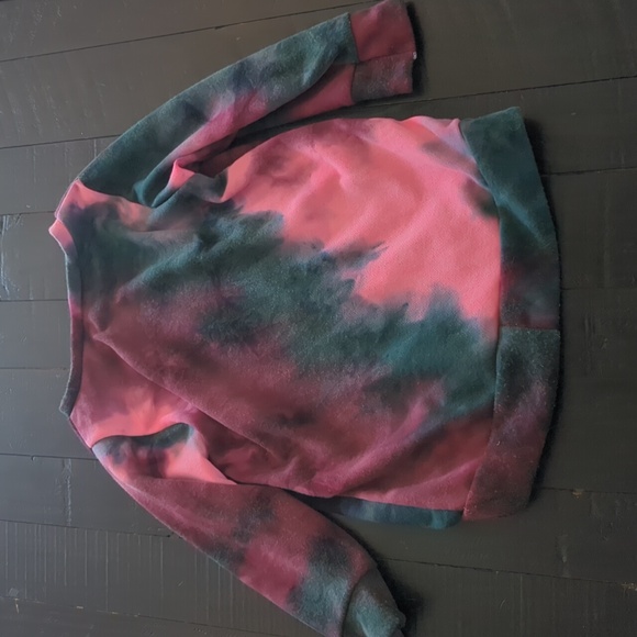 Christmas Tie-dye Pullover Sweatshirt - Picture 2 of 2